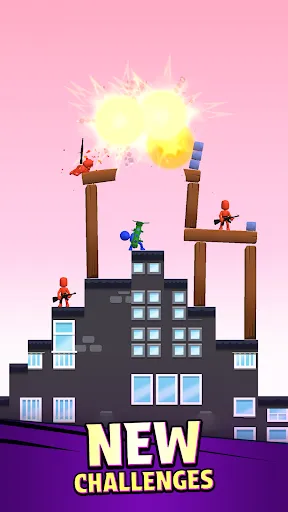Gameplay screenshot 1 from Bazooka Boy - Action game
