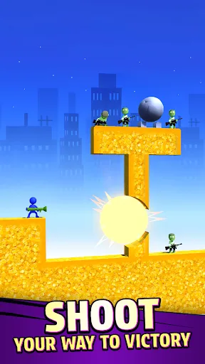 Gameplay screenshot 4 from Bazooka Boy - Action game